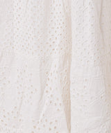 【4色展開】Emerald Motel カットワーク ティアード キャミソールワンピース