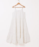 【4色展開】Emerald Motel カットワーク ティアード キャミソールワンピース