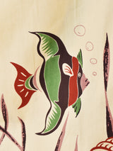 【2色展開】Backers 魚デザイン ハワイアンシャツ