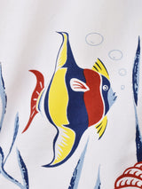 【2色展開】Backers 魚デザイン ハワイアンシャツ