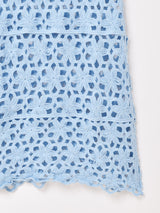 【2色展開】Elcamino ノースリーブ クロシェワンピース