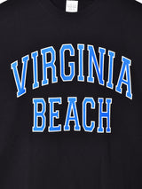 【2色展開】 プリント ロングスリーブTシャツ「VIRGINA BEACH」