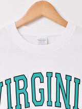 【2色展開】 プリント ロングスリーブTシャツ「VIRGINA BEACH」