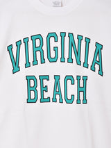 【2色展開】 プリント ロングスリーブTシャツ「VIRGINA BEACH」