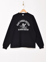 【2色展開】 プリント ロングスリーブTシャツ「BLACK POWDER HUNTING」