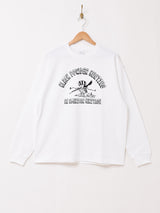 【2色展開】 プリント ロングスリーブTシャツ「BLACK POWDER HUNTING」