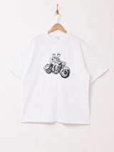 【2色展開】 プリントTシャツ「BIKE 1959」