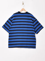 【3色展開】Trombones ビッグシルエット ボーダー Tシャツ