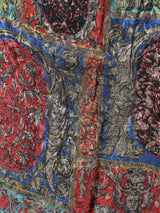 総柄 クレストパターン ギャザースカート