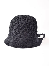 【2色展開】リボン クロシェハット