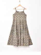 【3色展開】Emerald Motel 総柄 キャミソール ワンピース