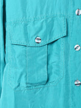 長袖シルクシャツ