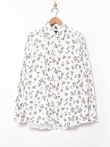 ペイズリー柄 長袖シャツ