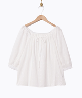 【2色展開】Meridianドット柄 半袖チュニック