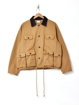 【2色展開】Backers コーデュロイカラー フィッシングジャケット ベージュ