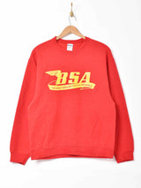 BSA モーターサイクルプリントスウェット