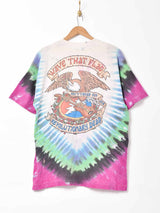 Grateful Dead プリント&タイダイ バンドTシャツ