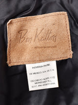 フリンジレザーケープ レッド