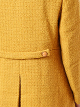 60s〜70s ダブルボタン ヴィンテージウールコート イエロー