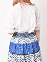 カットワークレースブラウス オフホワイト