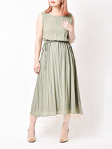 【2色展開】Meridian リラックススリーブレスドレス