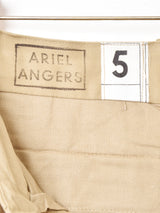 フランス軍タックチノショーツ ベージュ W35