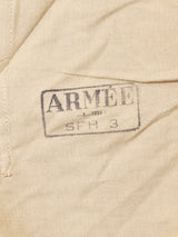 フランス軍タックチノショーツ ベージュ W35