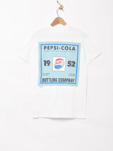 ペプシコーラ グラフィックプリントTシャツ