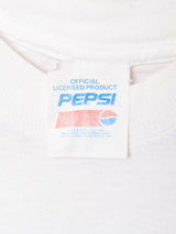 ペプシコーラ グラフィックプリントTシャツ