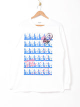 【2色展開】Backers マリリンモンロー グラフィックプリント ロンT