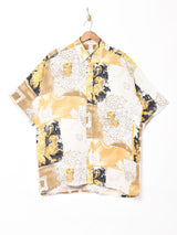 半袖 総柄シャツ