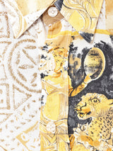 半袖 総柄シャツ