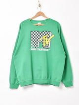 MTV ロゴプリントスウェット