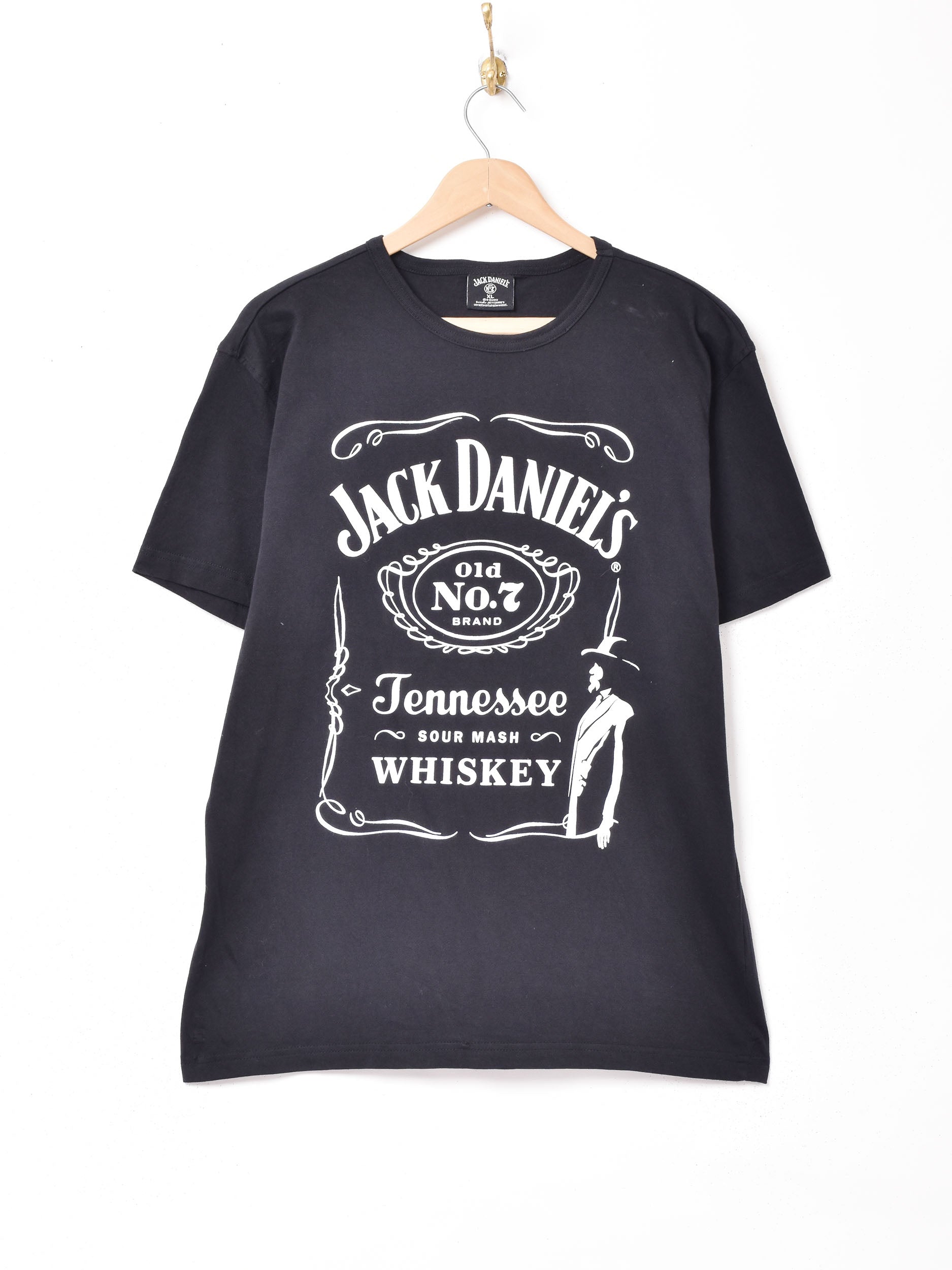 Jack Daniel's ロゴ プリントＴシャツ – 古着屋Top of the Hillの