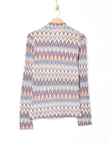 マルチカラー 総柄 シャツ