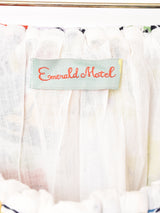Emerald Motel ペイント柄 フレアスカート