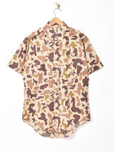 アメリカ製 70's Bob Allen 半袖ハンティングシャツ ダックハントカモ