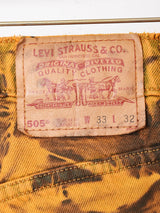 Levi's 505 ブリーチ加工 デニムパンツ W32