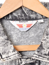 ケミカルウォッシュデニムジャケット オーバーサイズ