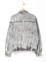 ケミカルウォッシュデニムジャケット オーバーサイズ