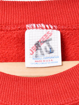 アメリカ製 ミッキー 刺繍スウェットシャツ