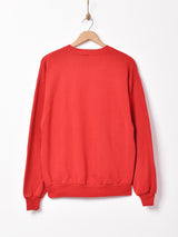 アメリカ製 ミッキー 刺繍スウェットシャツ