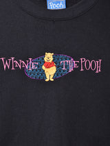 アメリカ製 くまのプーさん 刺繍スウェットシャツ
