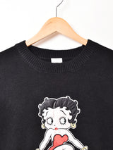 《Meridian×Betty Boop》 パッチ セーター【2色展開】