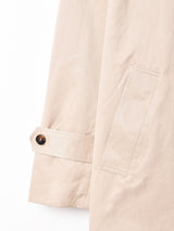 【3色展開】Backersステンカラー ロングコート