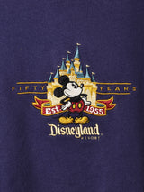 ミッキーマウス 刺繍 スウェットシャツ