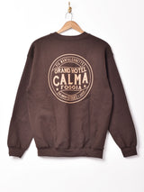 【3色展開】CALMA プリントスウェットシャツ