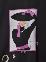 プリント スウェットシャツ