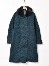 50's〜60's ファーカラー コート