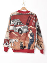 アメリカ製 ファイヤーファイター タペストリートップス